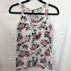 Floral H&M tank